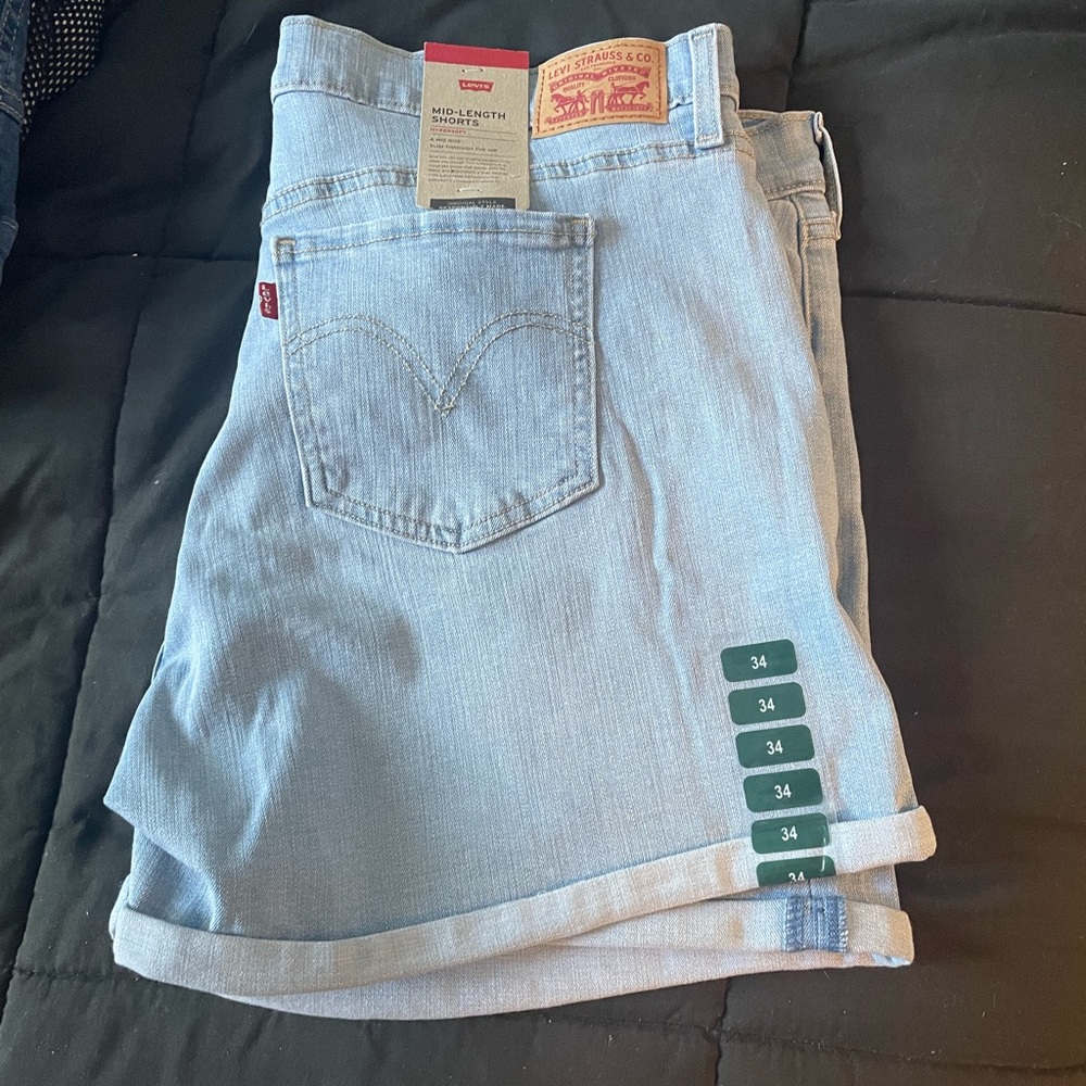 Levi Jean Shorts Jorts